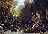 The Shaded Stream by Gustave Courbet